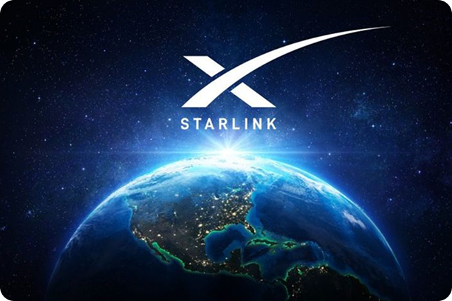 Starlink satellite in orbit